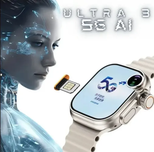 smartwatch Microwear Ultra 3 Ai 5g 49mm Amoled