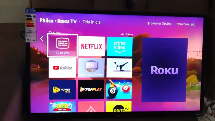 TV SMART PHILCO ROKU 32 POLEGADAS