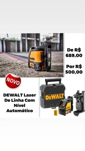 Dewalt laser na promoção lacrado