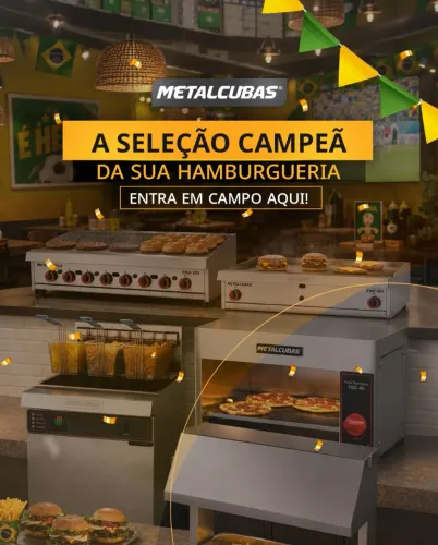 Equipamentos para Hamburguerias