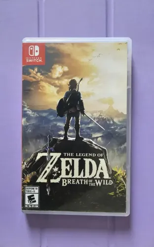 Jogo físico nintendo switch Zelda Breath of the wild