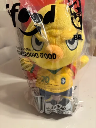 Canarinho do Ifood 1970 - Lacrado com caixa 