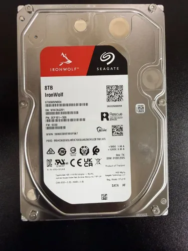 HD seagate Ironwolf 8TB