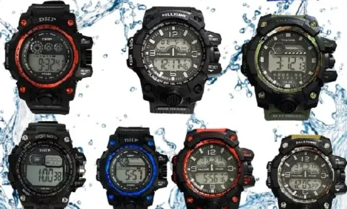 RELÓGIOS MASCULINOS ESPORTIVOS - NOVOS! (APENAS 5 UNIDADES)