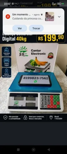 Balança digital 40 kg