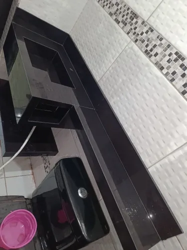 Pias de banheiro em porcelanato