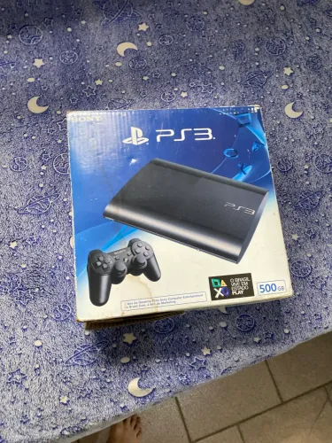 PlayStation 3 em bom estado com o módulo queimado + assesorios