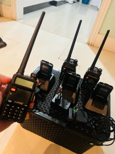 Kit 3 Rádio Comunicador BAOFENG