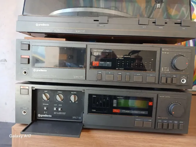 Spect 65 tape Receiver e toca discos