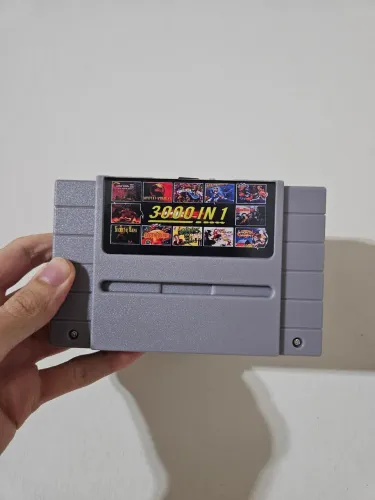 EVERDRIVE SUPER NINTENDO LOTADO DE JOGOS