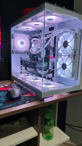 ? PC Gamer Completo White Edition + Monitor - Pronto para Jogar!
