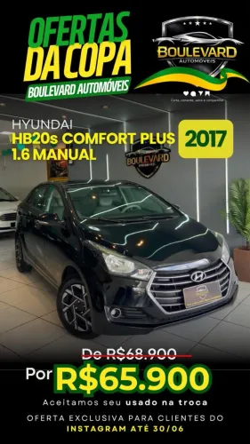 Hyundai HB20S C.plus/c.style 1.6 Flex 16V Mec.4p 2017