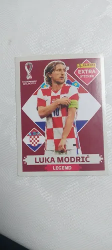 Figurinha bordô do Luka Modri? de 2022