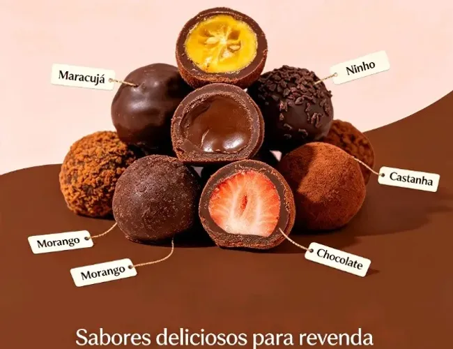 TRUFAS NO ATACADO R$ 1,50 UNIDADE