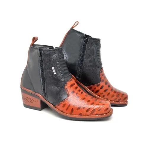 Bota Texana Country Adans em Couro Legítimo - Nova TAM. Nº: 40