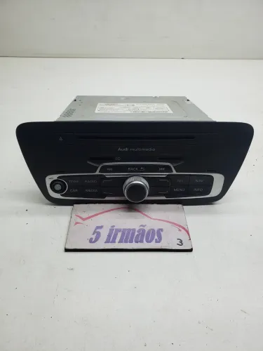 Rádio Cd Player Audi Q3 Tfsi 2.0 2012 / 2013 Nº8u0035182f