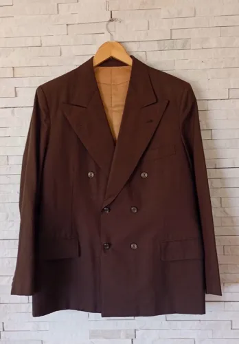 Blazer MarromTranspassado 50M