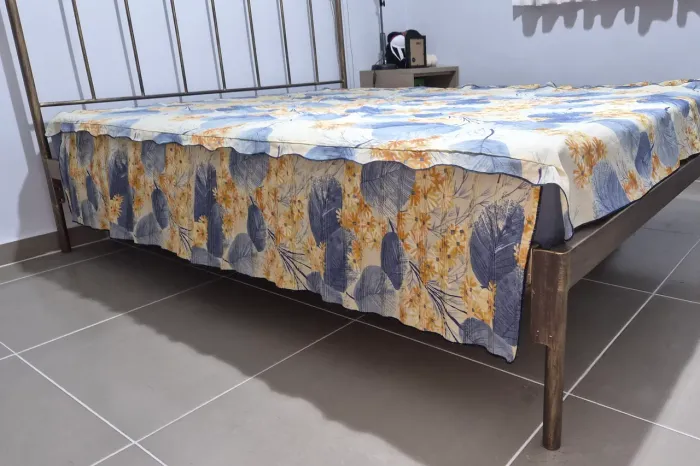 Colcha Vintage em Tergal - Casal