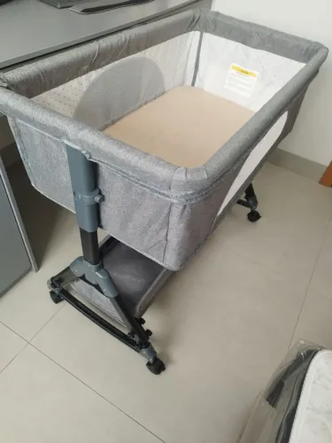 Berço Portátil Moises Co-bed Até 15kg C/ Balanço Mosquiteiro e Cesto Luna - KaBaby