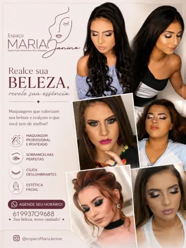 Maquiagem Profissional e penteado 