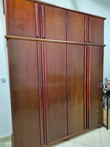Guarda Roupa de Casal 4 Portas de Madeira