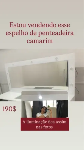 Espelho de penteadeira