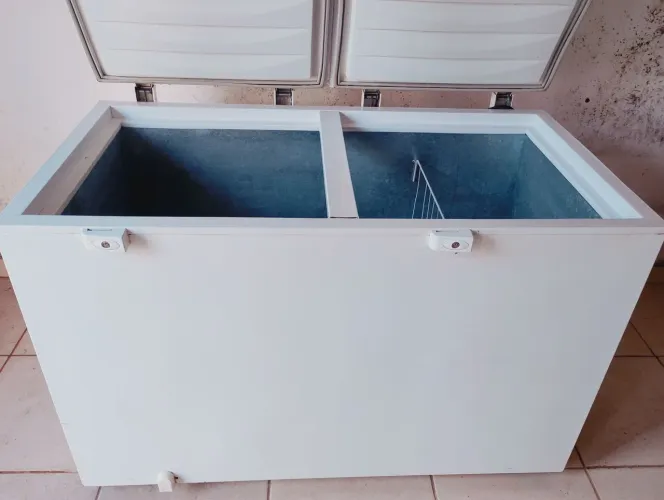 Vendo freezer 385 litros Eletrolux bem conservado 