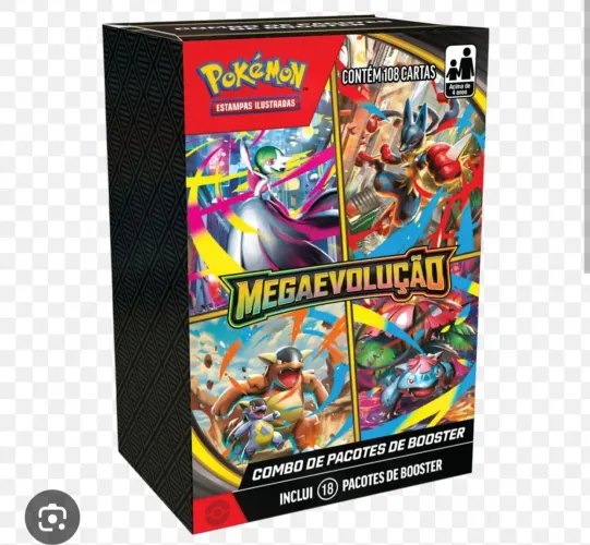 Pokémon Mini BOSTER box Mega Evolução