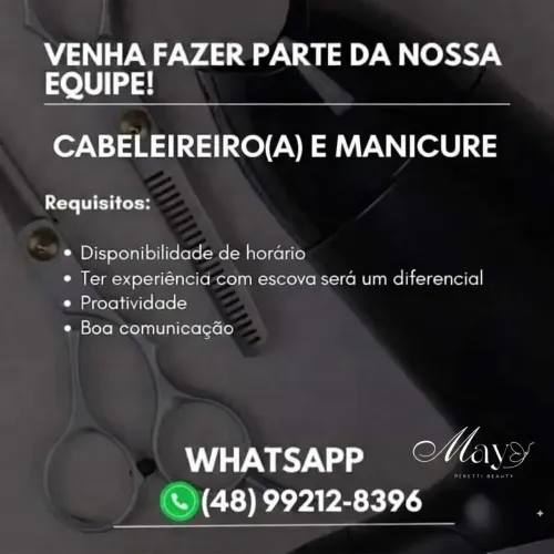 Venha fazer parte da nossa equipe!