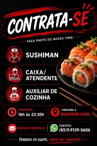 Estamos contratando 