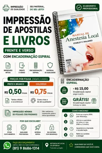 Impressão de Livros e Apostilas | P&B e Colorido | Encadernação