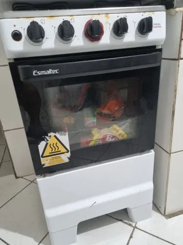 Fogão esmaltec usado