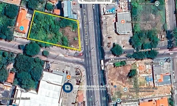 Terreno com 1.906,25m² à venda ou aluguel no bairro Cambeba.
