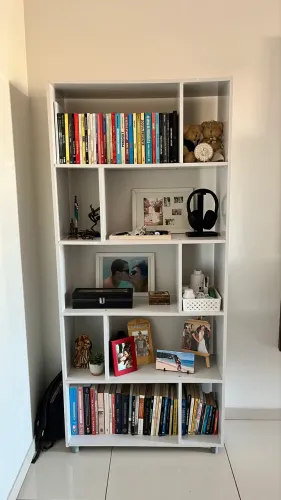 Estante de livros