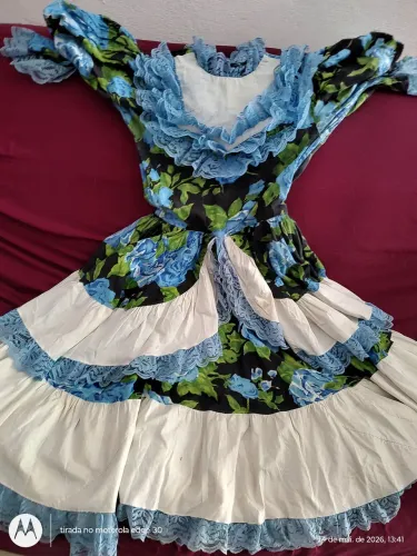 Vestido quadrilha
