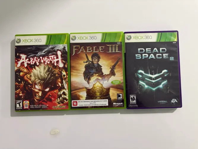 Lote 3 Jogos Xbox 360