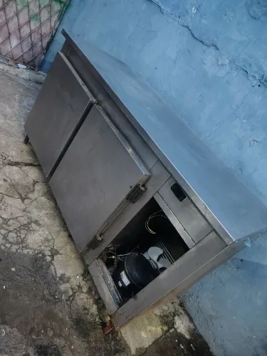 Balcão expositor aço inox refrigerado entrega