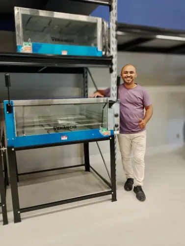 FORNO INDÚSTRIAL ELÉTRICO INOX ROMA FIRI 1.10 CM VENÂNCIO