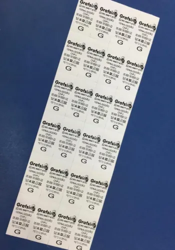 Etiquetas de composição 