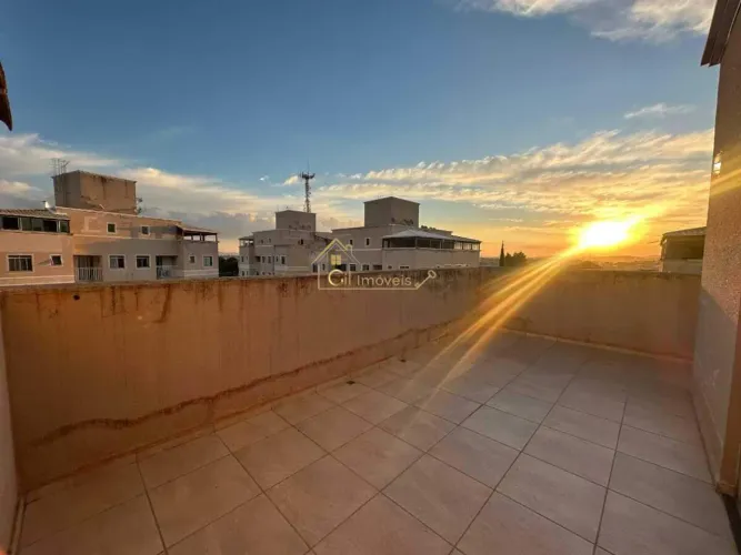 Cobertura Duplex 2 Quartos com Amplo Terraço à Venda no Jardim Alterosa em Betim