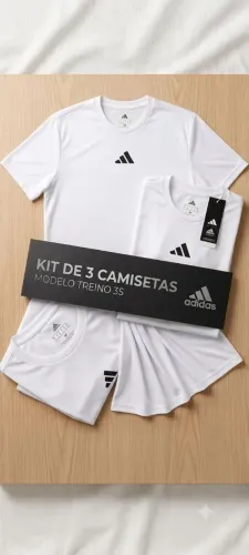 Kit camisas Adidas