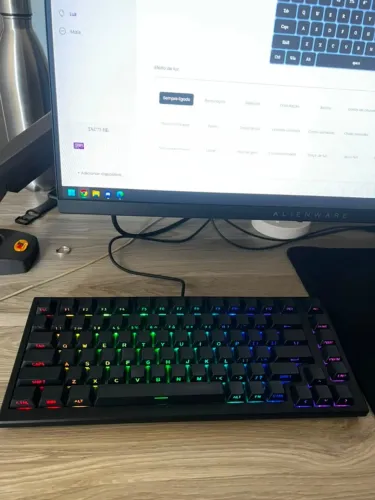 Teclado Magnético AKKO TAC 75 HE Switch Red