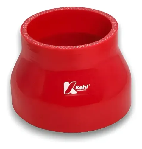 Mangote Silicone Redutor Reto Id 4 - 3 X 80mm Vermelho