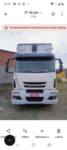 Vendo e troco por conjunto ar-condicionado gelando muito baú de 9.20 de comprimento e 3