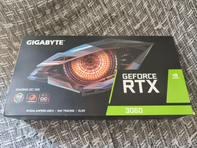 Placa de Vídeo Gigabyte RTX 3060 OC 12GB