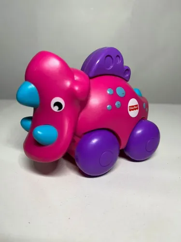Fisher Price - Carrinho Dinossauro Triceratops 