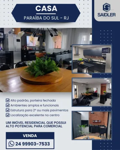 Excelente Casa em Paraíba do Sul RJ