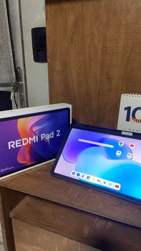 Tablet Redmi Pad 2 128GB 4GB RAM + Capa Protetora