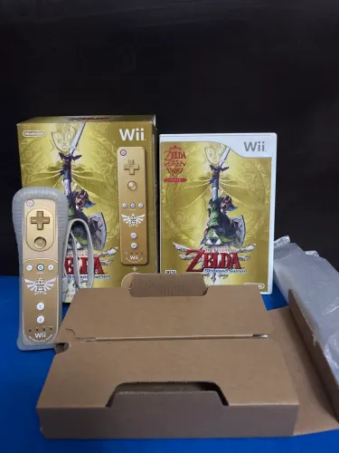 Zelda Skyward Sword edição de colecionador - Wii