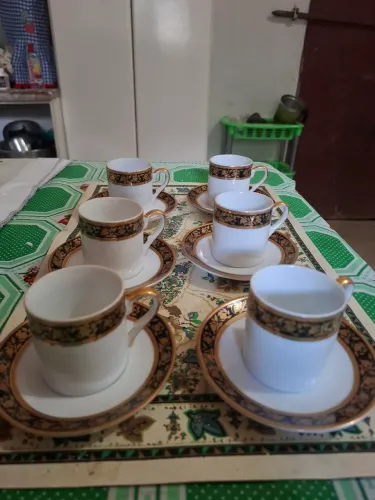 Jogos de xícaras para café.